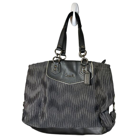 Coach H1282-F20050 Ashley Gathered Satin RESERVED FOR D_PULLING - Picture 1 of 4